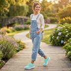 Women’s lace up walking trainers