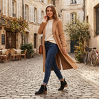 Stylish Ankle-Length Boots with Side Zipper Closure for Women