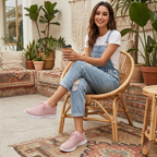 Women’s lace up walking trainers