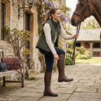 Women’s Waterproof Leather Winter Riding Boots
