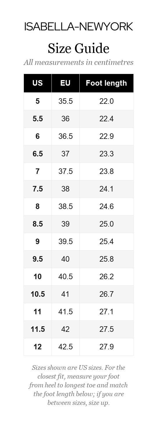 Sizing guide