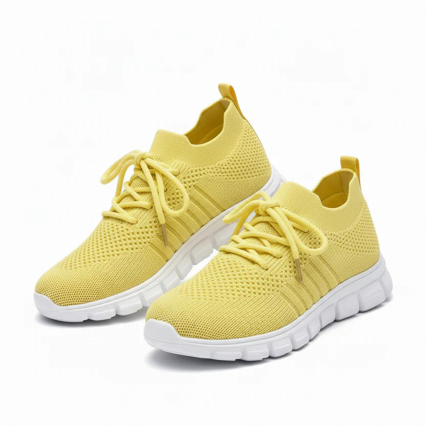 Women’s lace up walking trainers