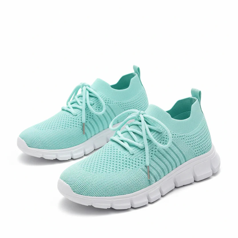 Women’s lace up walking trainers
